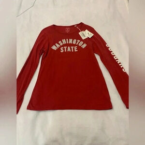OriginalLeagueCollegiateOutfitters LongSleeveShirt Women's WSUCougars Size M NWT